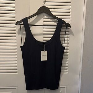 Nordstrom Classic Black Tank Top